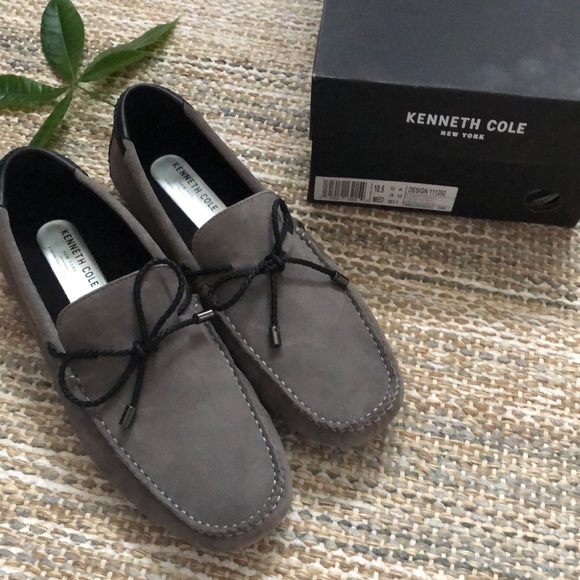 KENNETH COLE Men’s Loafer, grey suede 10.5M, New - Picture 4 of 4